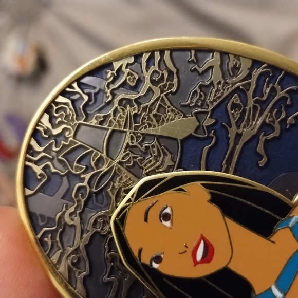 Disney Hollywood Studios Pochanontas with John Radcliff in the distance LE 400 - Picture 5 of 5